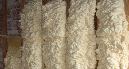 open-cell spray foam for Houston applications